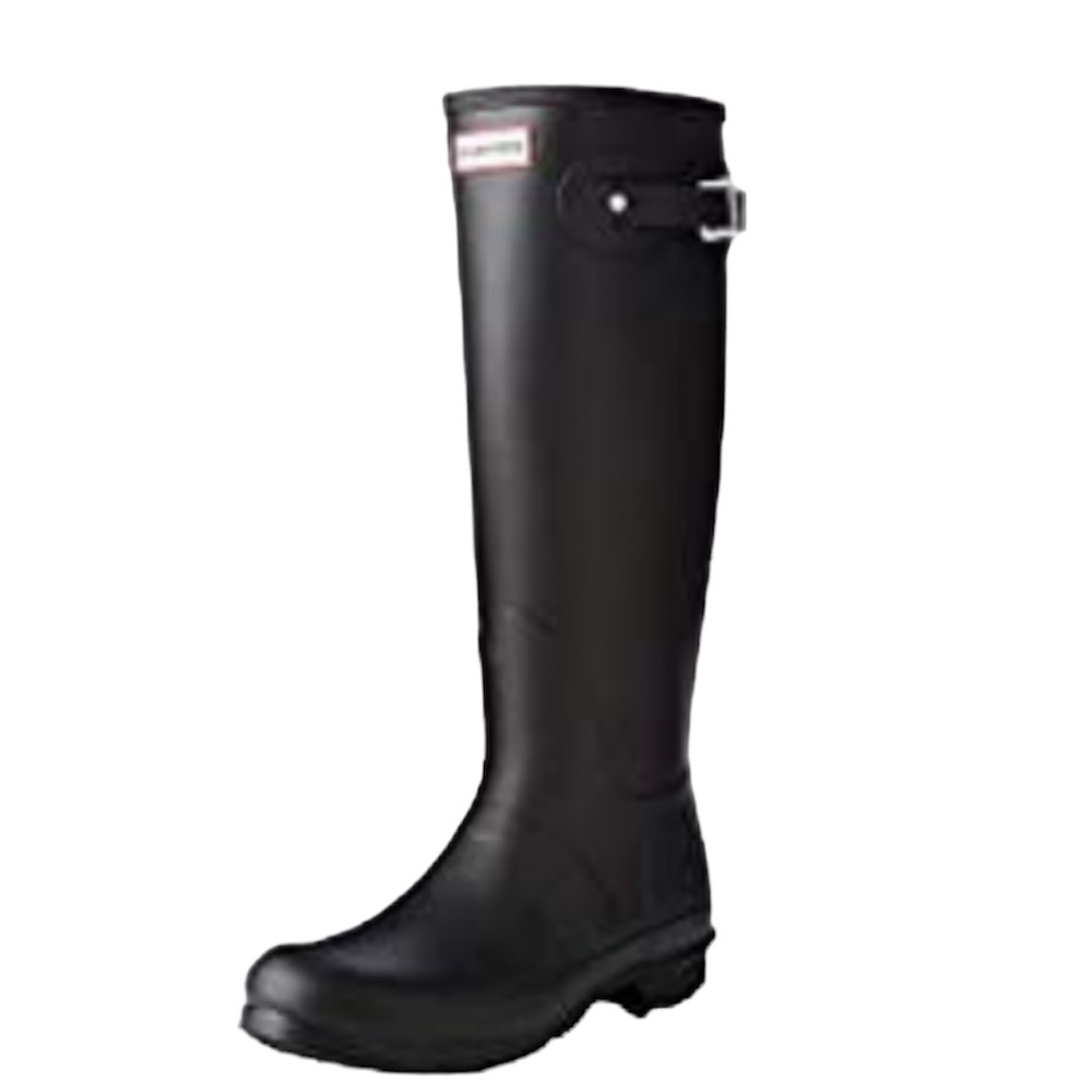 Woman’s Hunter tall black boots size 10